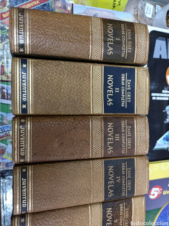 Libros: Zane Grey obras completas 8 Tomos, editorial juventud - Foto 2