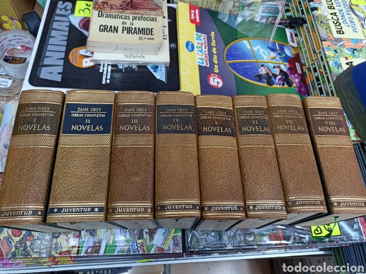 Libros: Zane Grey obras completas 8 Tomos, editorial juventud - Foto 1