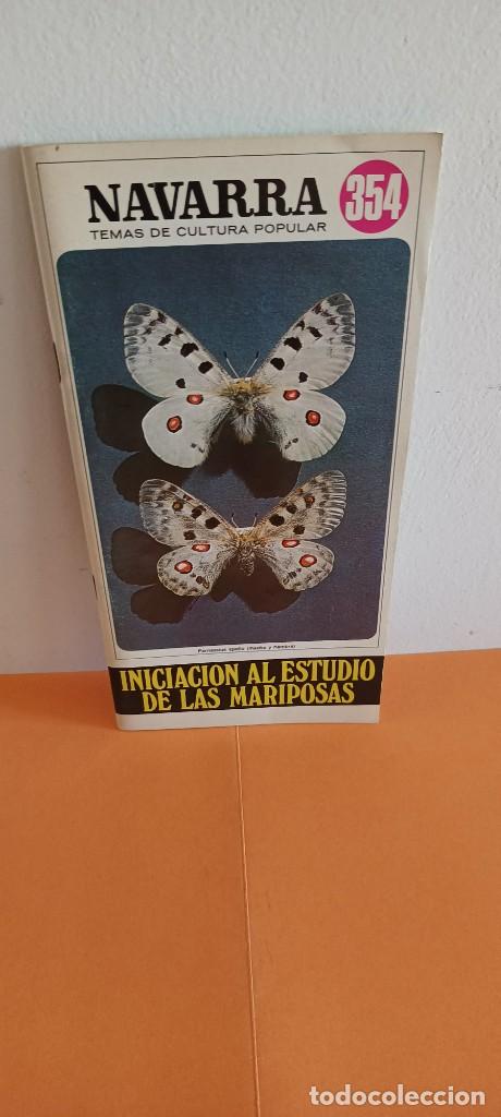 Libros: Navarra - Temas de cultura popular - 354 - Iniciaci&oacute;n al estudio de las mariposas - Tom&aacute;s Latasa