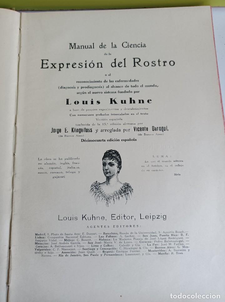 Libros: EXPRESION DEL ROSTRO louis KUHNE - Foto 2
