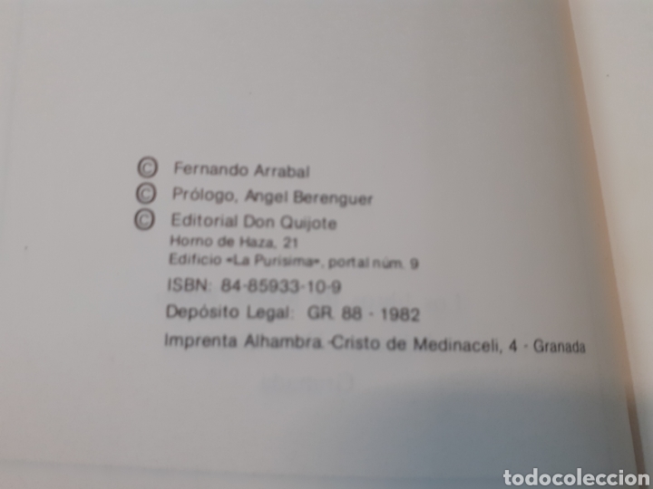Libros: INQUISICION - ARRABAL,Fernando - Foto 4