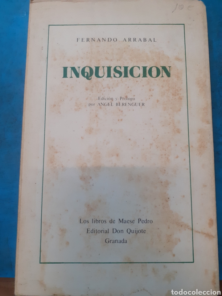 Libros: INQUISICION - ARRABAL,Fernando - Foto 1