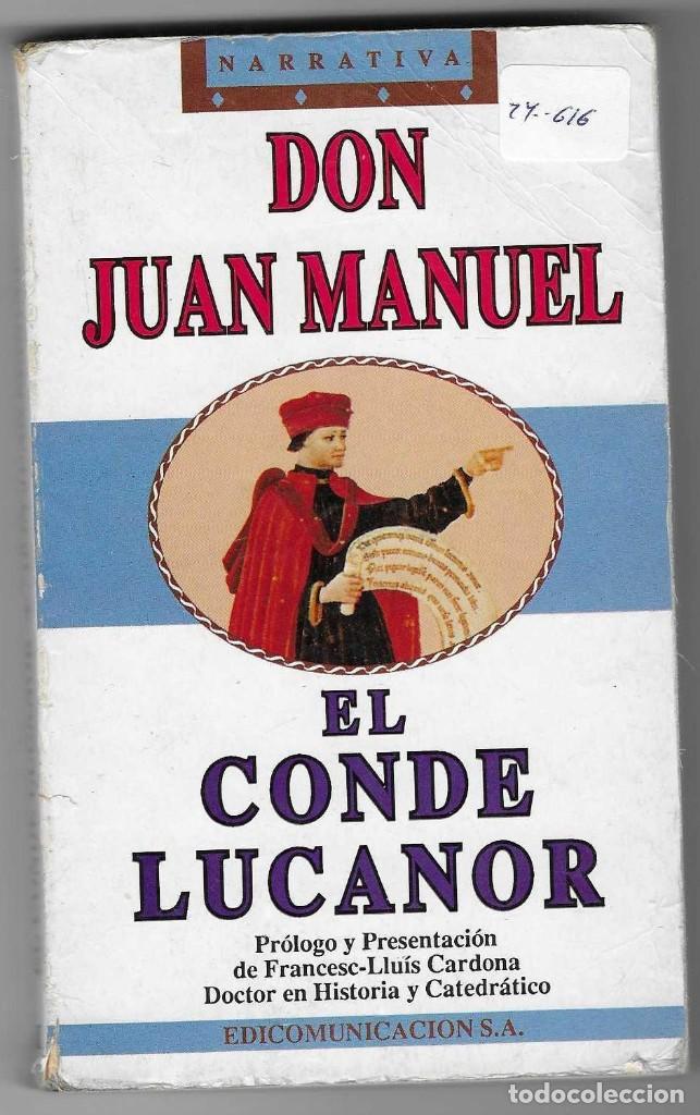 Libros: Libro. El Conde Lucanor. 27-616 - Foto 1