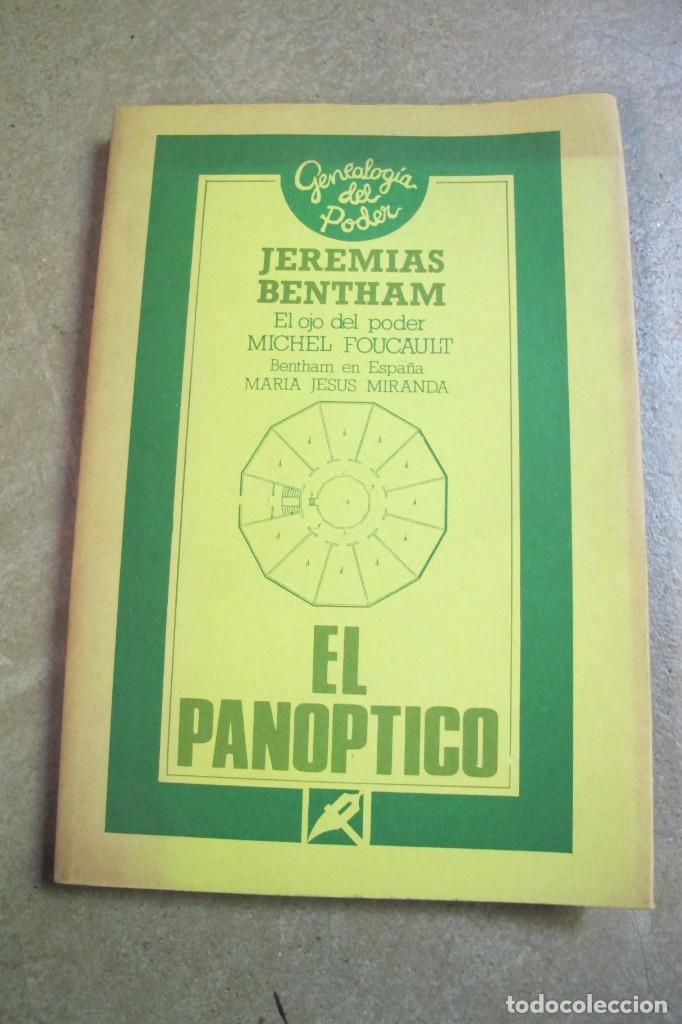 Libros: EL PANOPTICO. JEREMIAS BENTHAM. EL OJO DEL PODER MICHEL FOUCAULT - Foto 1