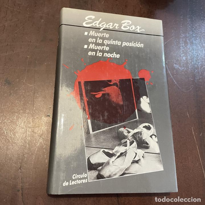 Libros: Muerte en la quinta posici&oacute;n. Muerte en la noche - Edgar Box - Foto 1