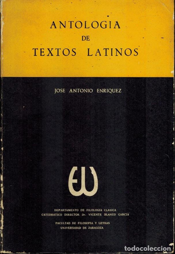 Libros: ANTOLOG&Iacute;A DE TEXTOS LATINOS - Foto 1