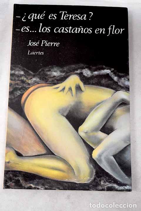 Libros: &iquest;Qu&eacute; es Teresa? Es los casta&ntilde;os en flor.- Pierre, Jos&eacute; - Foto 1