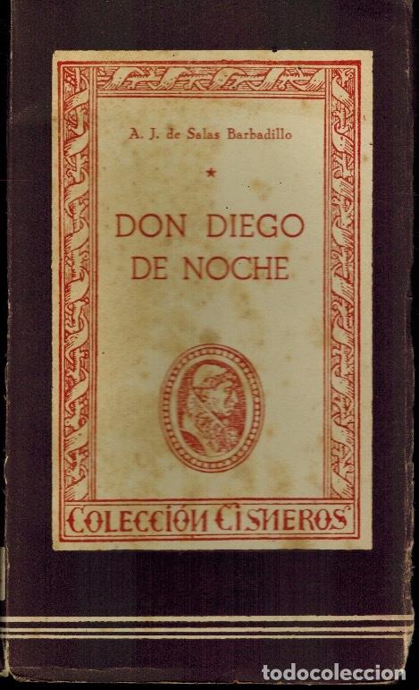 Libros: DON DIEGO DE NOCHE - Foto 1