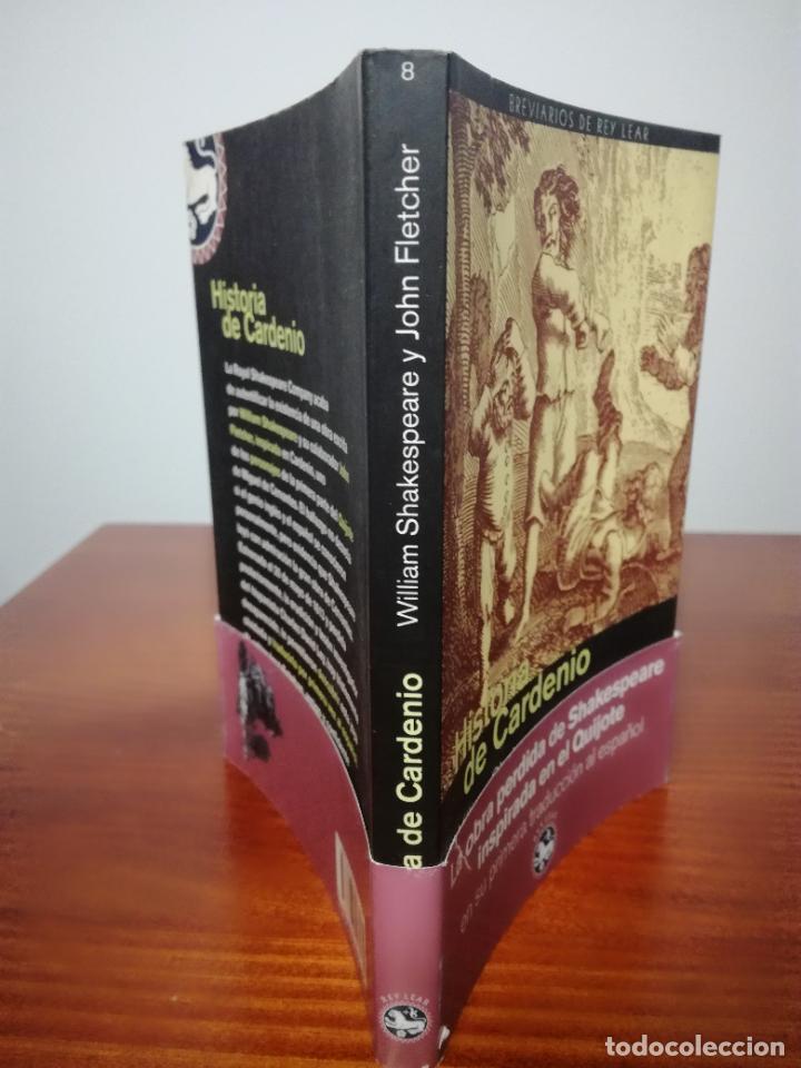 Libros: WILLIAM SHAKESPEARE - HISTORIA DE CARDENIO - REY LEAR, 2007 - COMO NUEVO - Foto 3