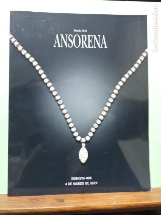 Libros: Ansorena. Subasta 408. 4 de marzo de 2021. - Foto 1