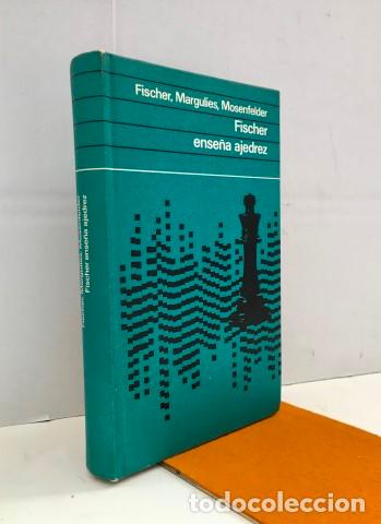Libros: Fischer ense&ntilde;a ajedrez - Fischer, Bobby (1943-2008) - Foto 1