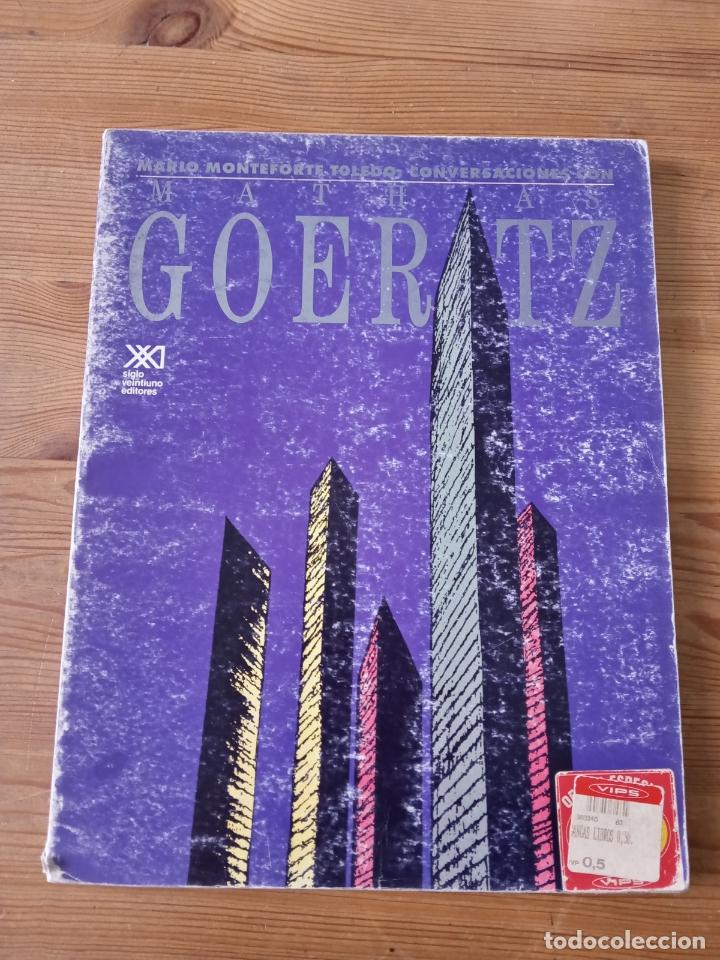 Libros: Mario Monteforte Toledo - Conversaciones con Mathias Goertz - Foto 1