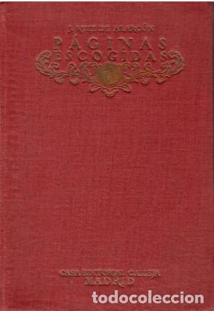 Libros: P&aacute;ginas escogidas. - Juan Ru&iacute;z de Alarc&oacute;n. - Foto 1