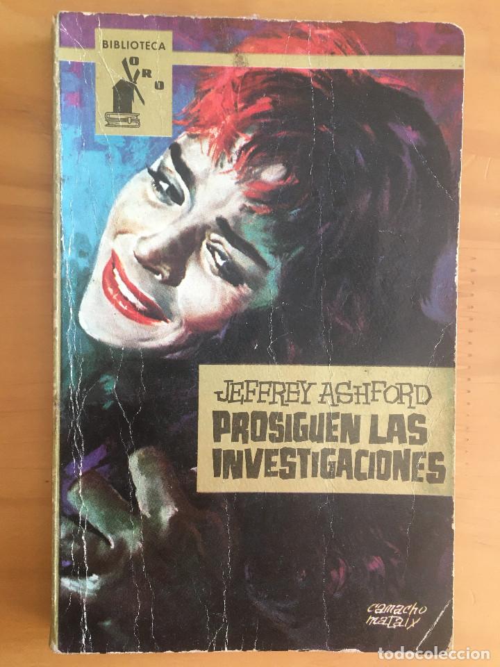 Libros: PROSIGUEN LAS INVESTIGACIONES - JEFFREY ASHFORD - Foto 1