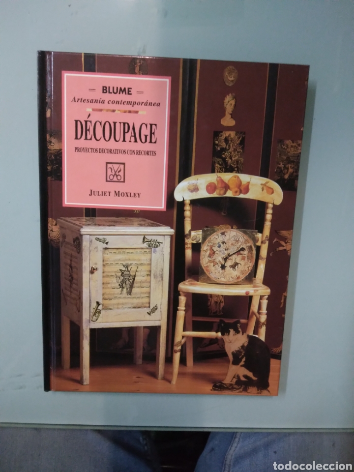 Libros: Julieta Moxley, Decoupage,Blume - Foto 1