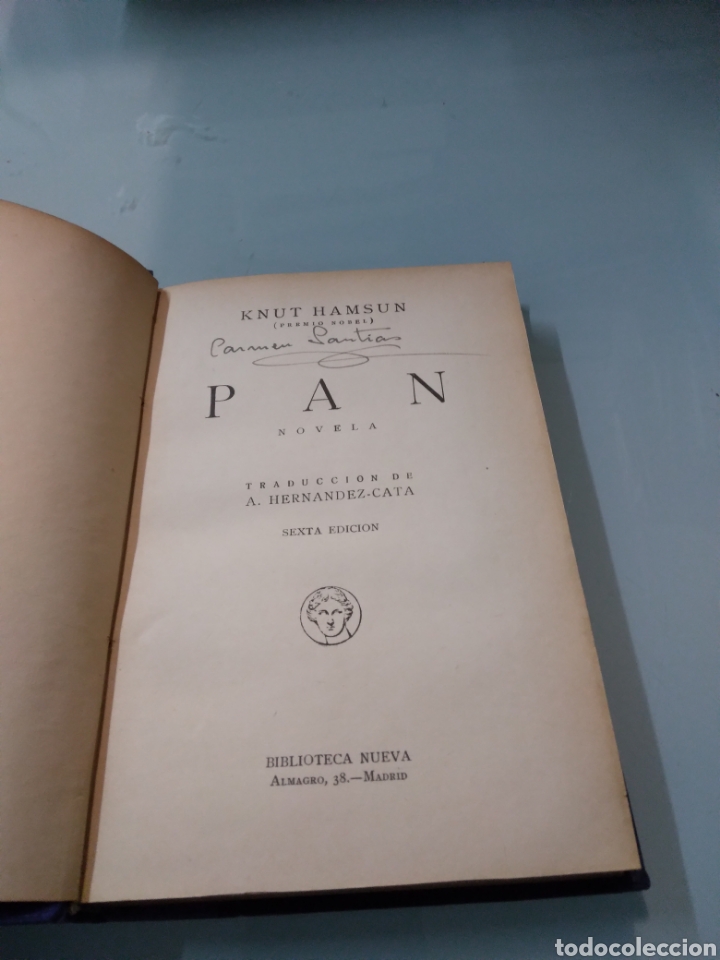 Libros: Knut Hassan, Pan, Biblioteca Nueva - Foto 2