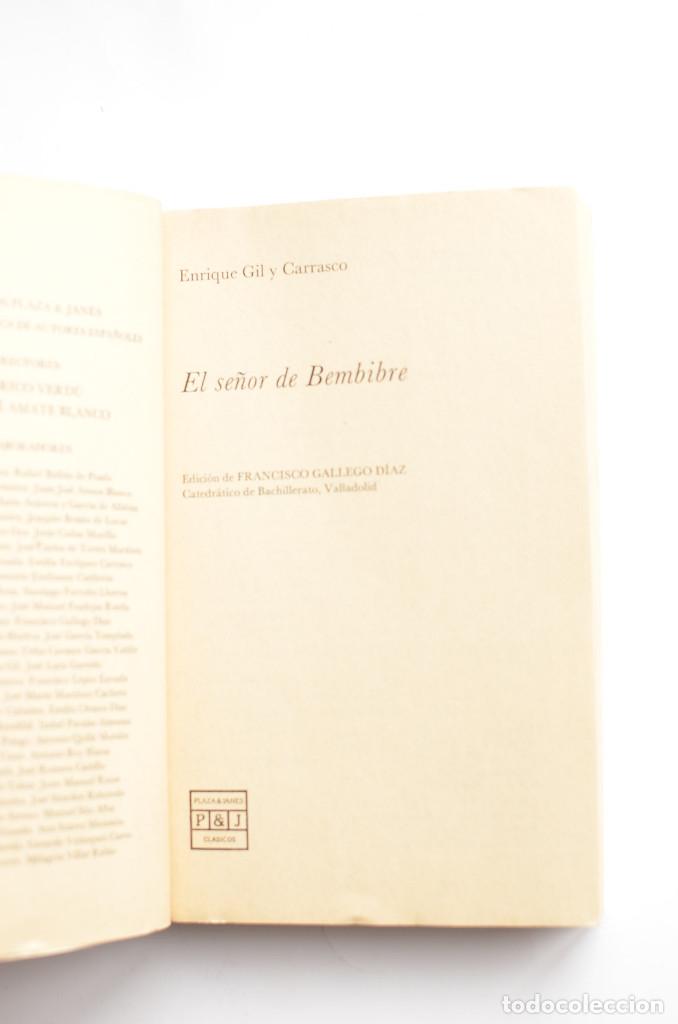 Libros: El se&ntilde;or de Bembibre - GIL CARRASCO, Enrique - Foto 2