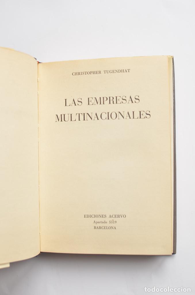Libros: Las empresas multinacionales - TUGENDHAT, Christopher - Foto 3