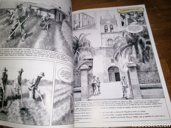 Libros: ANTONIO GONZ&Aacute;LEZ GONZ&Aacute;LEZ. CIENT&Iacute;FICO CANARIO UNIVERSAL - C&Oacute;MIC BIOGR&Aacute;FICO - Foto 6