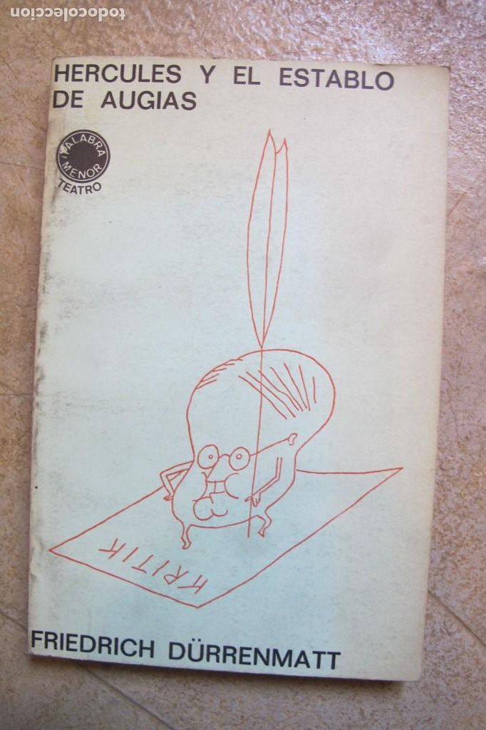 Libros: HERCULES Y EL ESTABLO DE AUGIAS. FRIEDRICH DURRENMATT - Foto 1