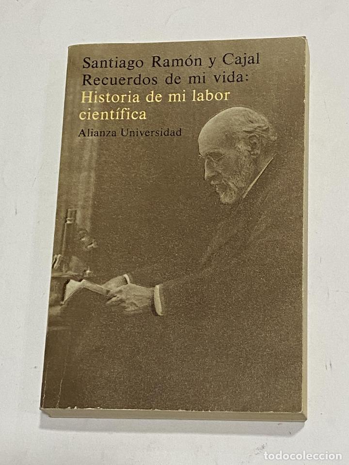Libros: RAM&Oacute;N Y CAJAL, Santiago. - Historia de mi labor cient&iacute;fica. - Foto 1