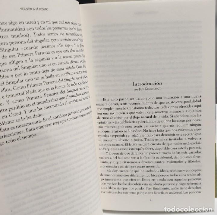 Libros: VOLVER A S&Iacute; MISMO - Jan Kersschot ~ - Foto 4