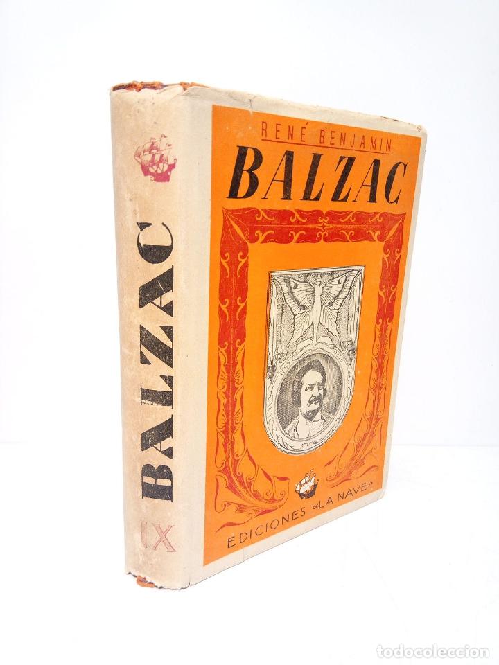 Libros: BENJAMIN, Rene - BALZAC / Traducci&oacute;n del franc&eacute;s por LUIS CERNUDA - Foto 1
