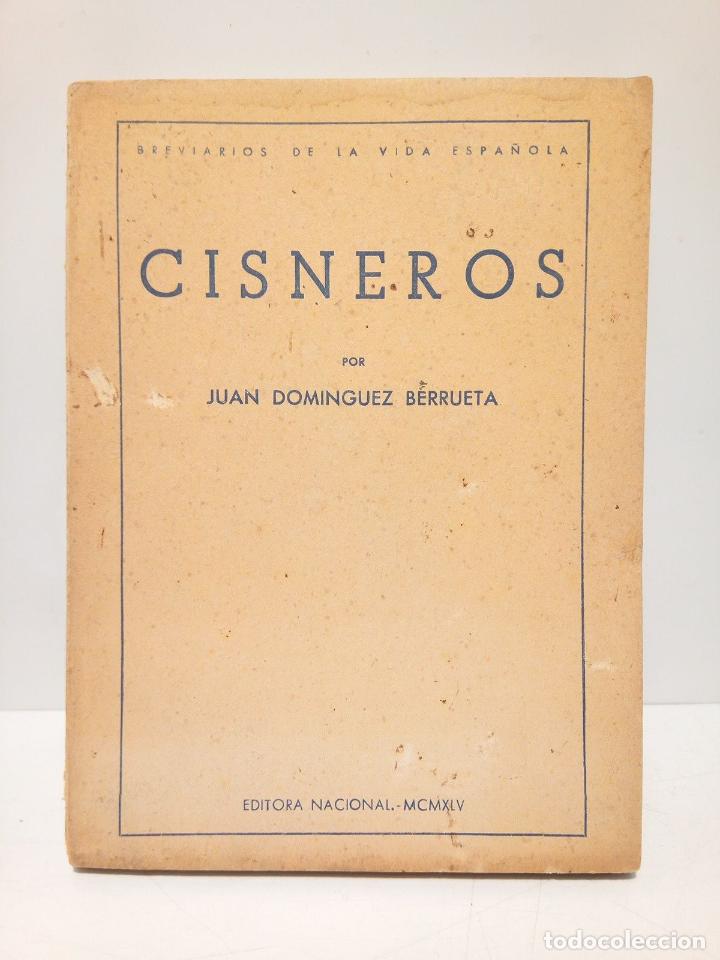 Libros: DOMINGUEZ BERRUETA, Juan - Cisneros - Foto 1