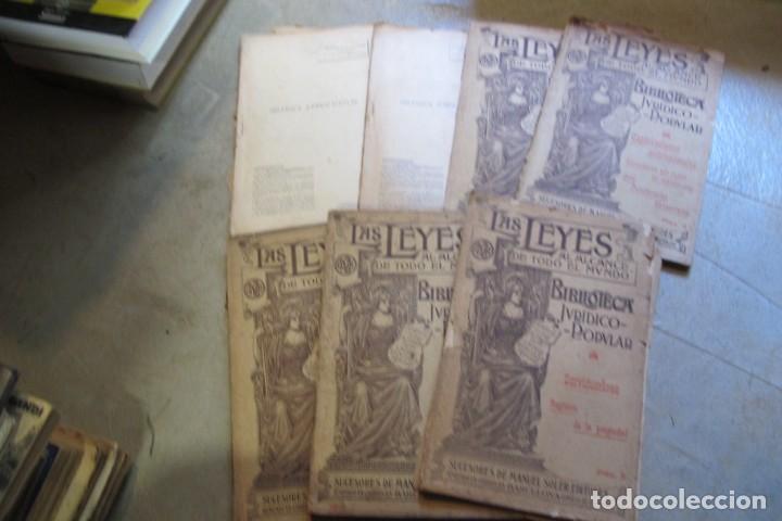 Libri di seconda mano: LAS LEYES AL ALCANCE DE TODO EL MUNDO. BIBLIOTEC JURIDICO POPULAR