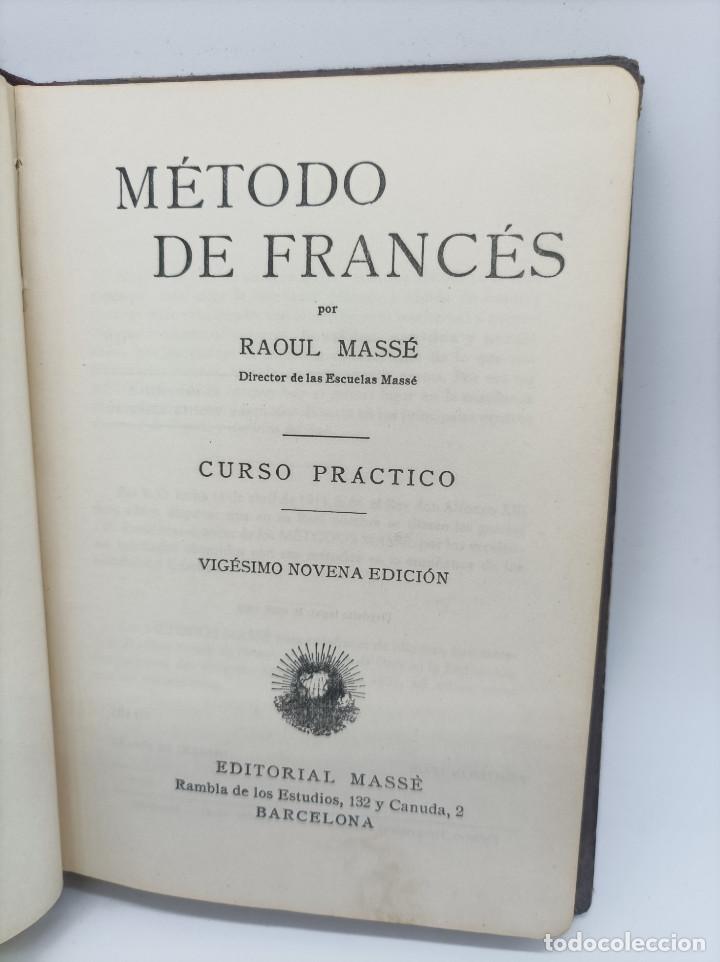 Libros: METODO DE FRANCES CURSO PRACTICO MASSE&acute; - Foto 2