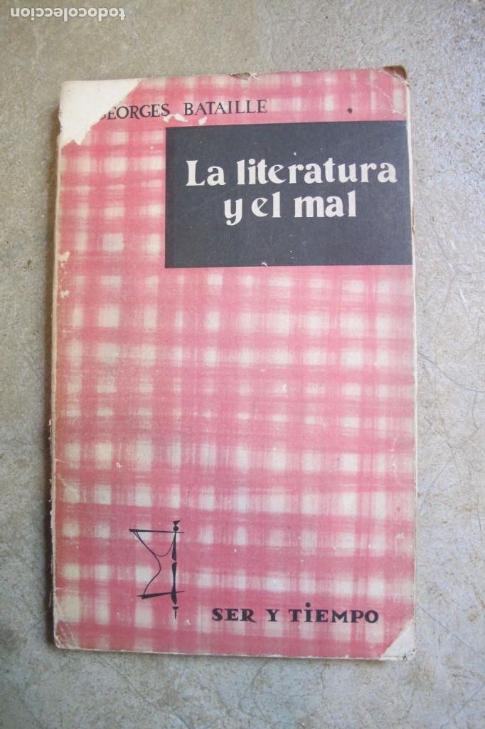 Libros: LA LITERATURA Y EL MAL. GEORGES BATAILLE. 1959 - Foto 1