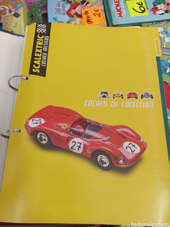 Libros: Scalextric 3 carpetas ( coches m&iacute;ticos) editorial altaya - Foto 4