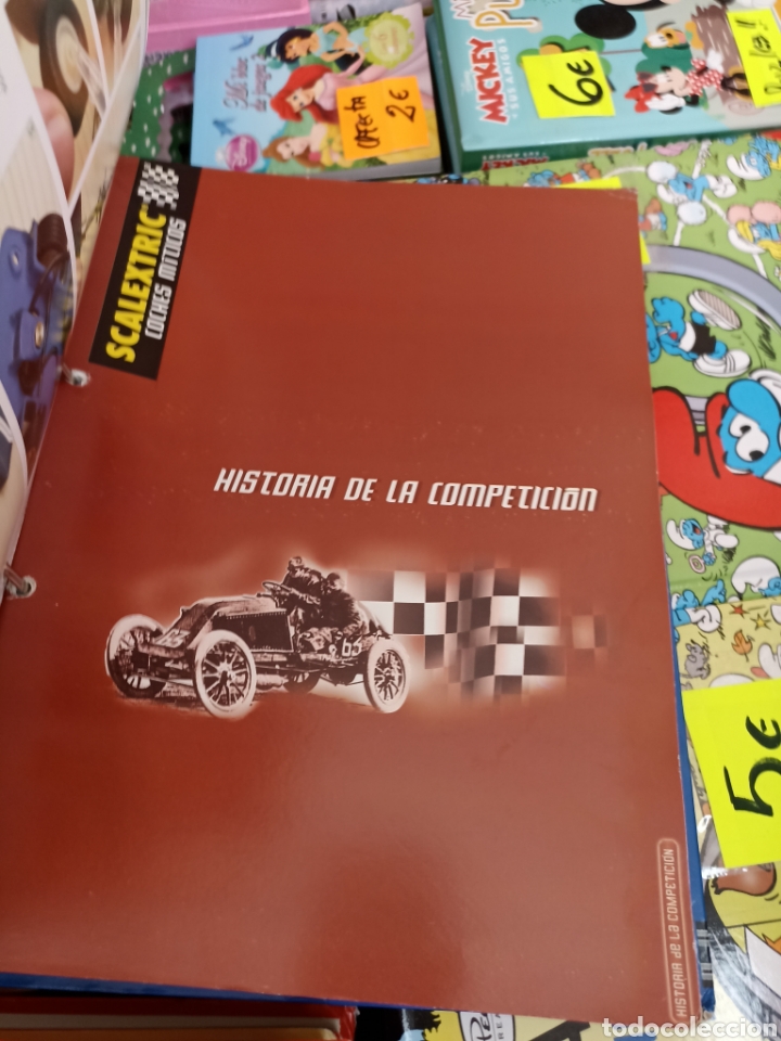 Libros: Scalextric 3 carpetas ( coches m&iacute;ticos) editorial altaya - Foto 6