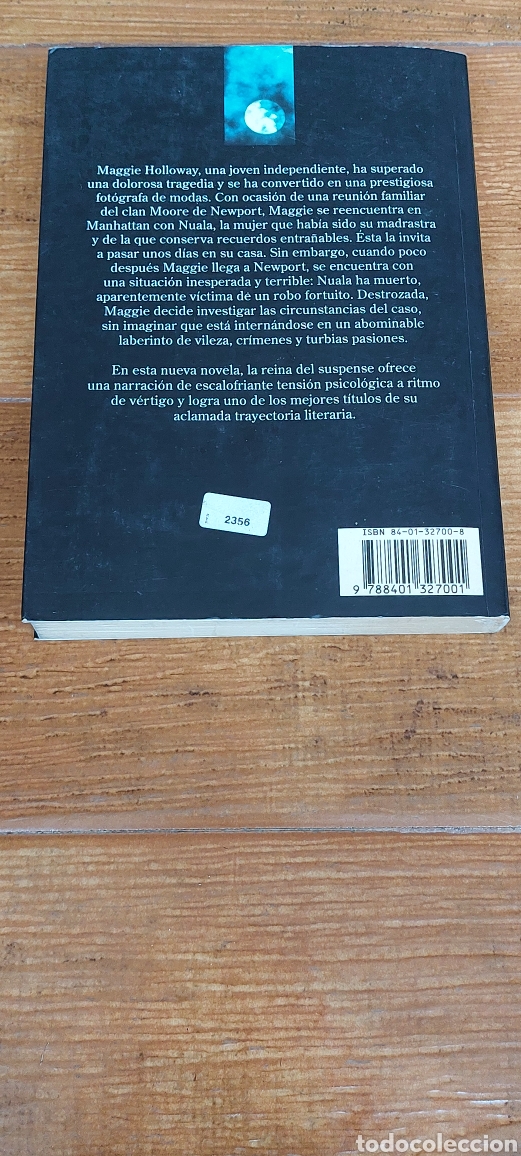 Libros: Libro P&aacute;lida como la luna -Mary Higgins Clark- (Lote A) - Foto 2