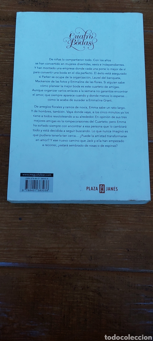 Libros: Libro Rosas sin espinas -Nora Roberts- 1&deg; Edicion (Lote A) - Foto 2