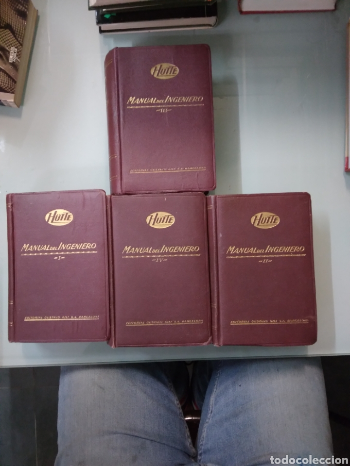 Libros: Manual del ingeniero Hunter, 4 tomos , Editorial Gustavo Gili - Foto 1