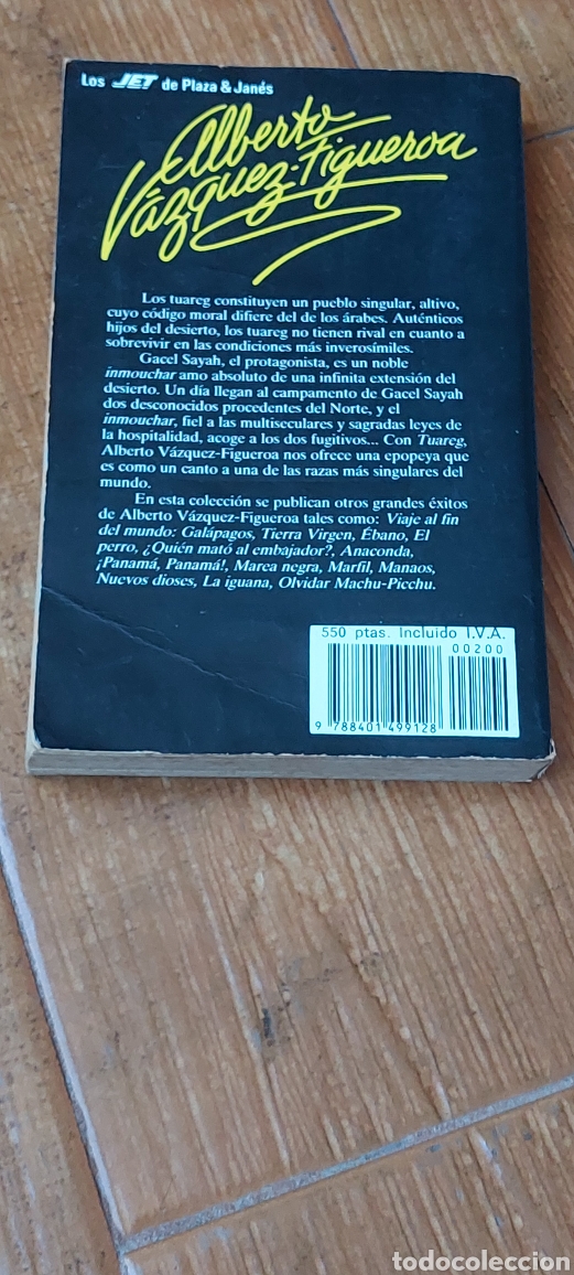 Libros: Libro Tuareg -Alberto V&aacute;zquez Figueroa- (Lote A) - Foto 2