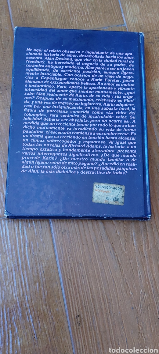 Libros: Libro La chica del columpio -Richard Adams- (Lote A) - Foto 2