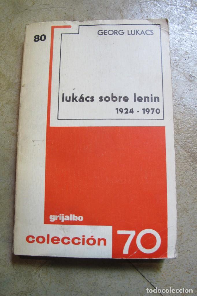 Libros: LUKACS SOBRE LENIN. 1924 - 1970 . GEORG LUKACS - Foto 1