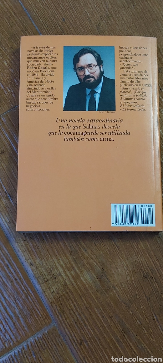 Libros: Libro Disparando Cocaina -Pedro Casals- (Lote A) - Foto 2