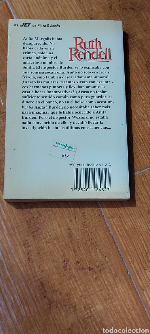Libros: Libro Lobo para el matadero -Ruth Rendell- 1&deg; Edicion (Lote A) - Foto 3