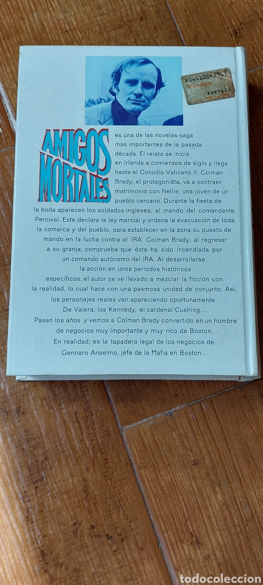 Libros: Libro Amigos Mortales -James Carroll- 1&deg; Edicion (Lote A) - Foto 3