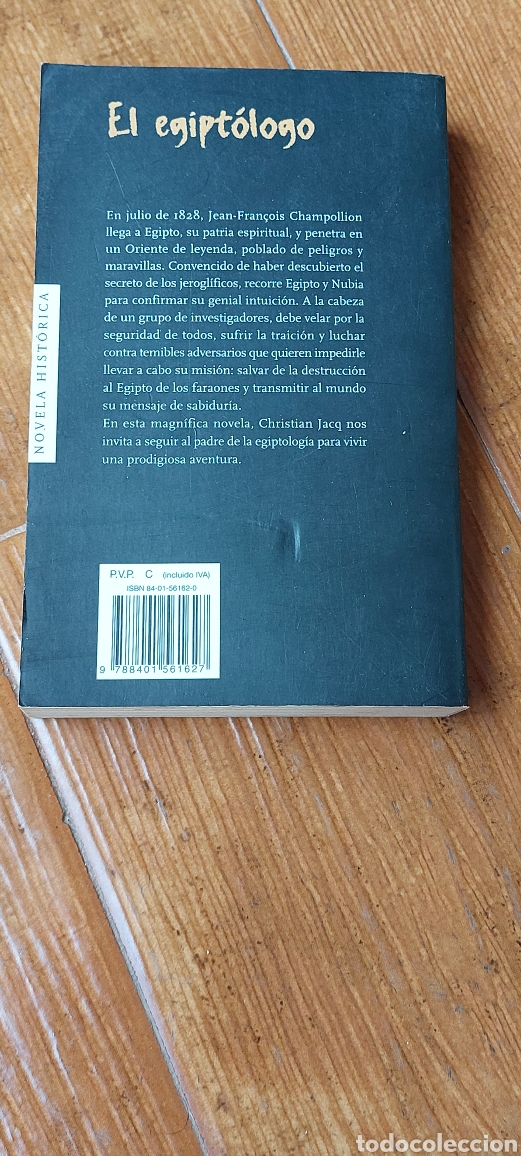 Libros: Libro El Egipt&oacute;logo -Christian Javq- 1&deg; Edicion (Lote A) - Foto 2