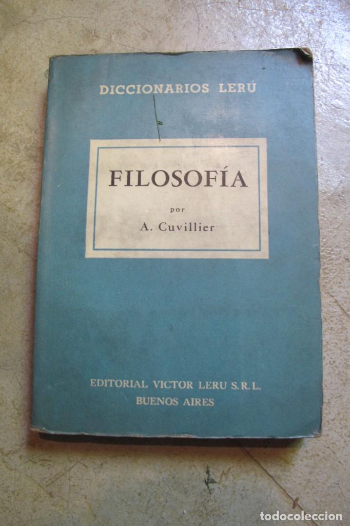 Libros: FILOSOFIA. ARMAND CUVILLIER - Foto 1