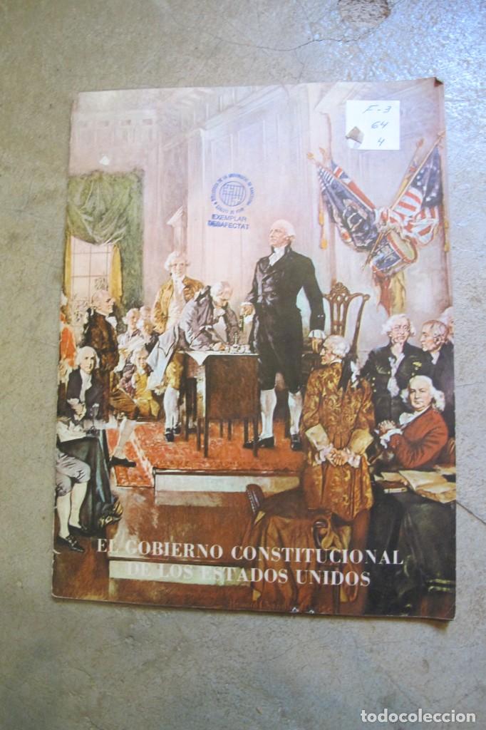 Libros: EL GOBIERNO CONSTITUCIONAL DE LOS ESTADOS UNIDOS