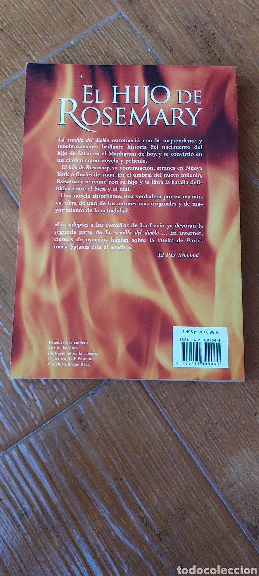Libros: Libro El hijo de Rosemary -Ira Levin- (Lote A) - Foto 2