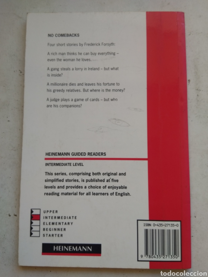 Libros: NO COMEBACKS (INGLES)/FREDERICK FORSYTH - Foto 2