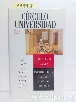 Libros: INTRODUCCI&Oacute;N A LAS CIENCIAS SOCIALES - AYALA, FRANCISCO - Foto 1