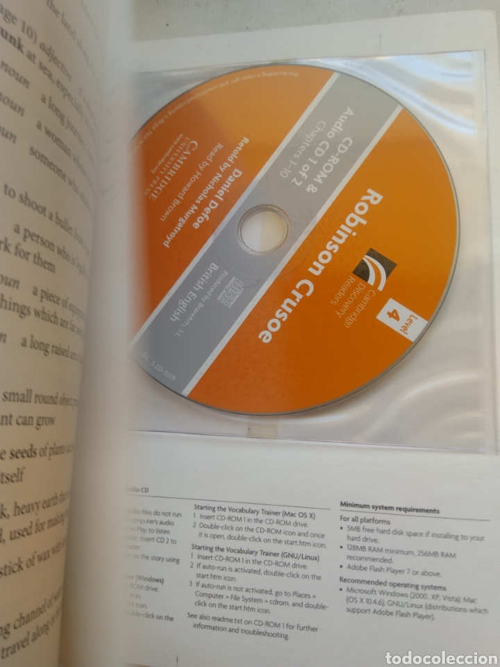 Libros: ROBINSON CRUSOE (INGL&Eacute;S)/DANIEL DEFOE - Foto 2