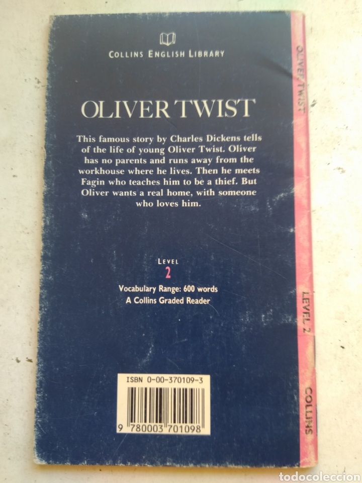 Libros: OLIVER TWIST (INGL&Eacute;S)/CHARLES DICKENS - Foto 2